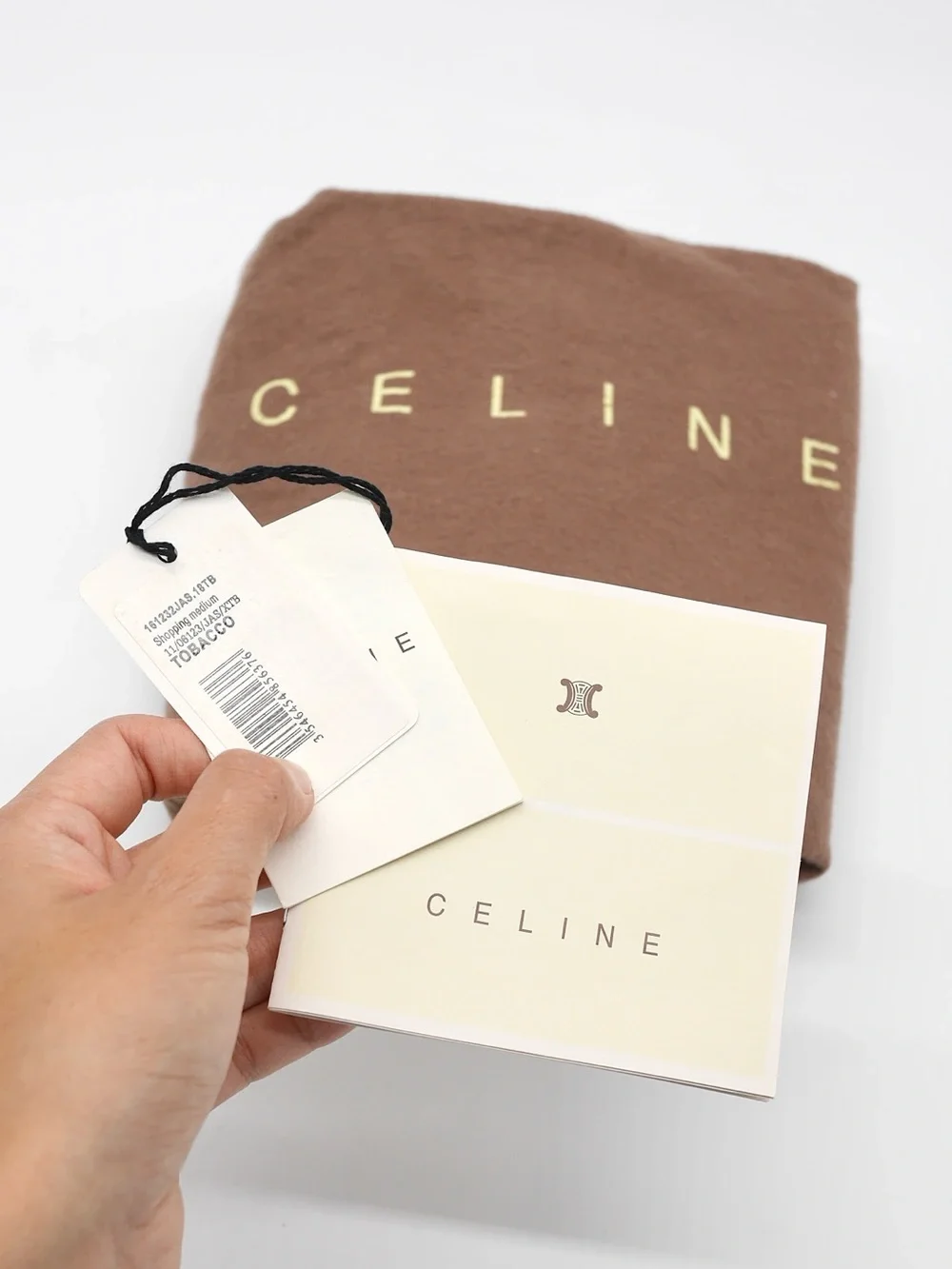 🍓CELINE Shopping Medium Canvas Bag